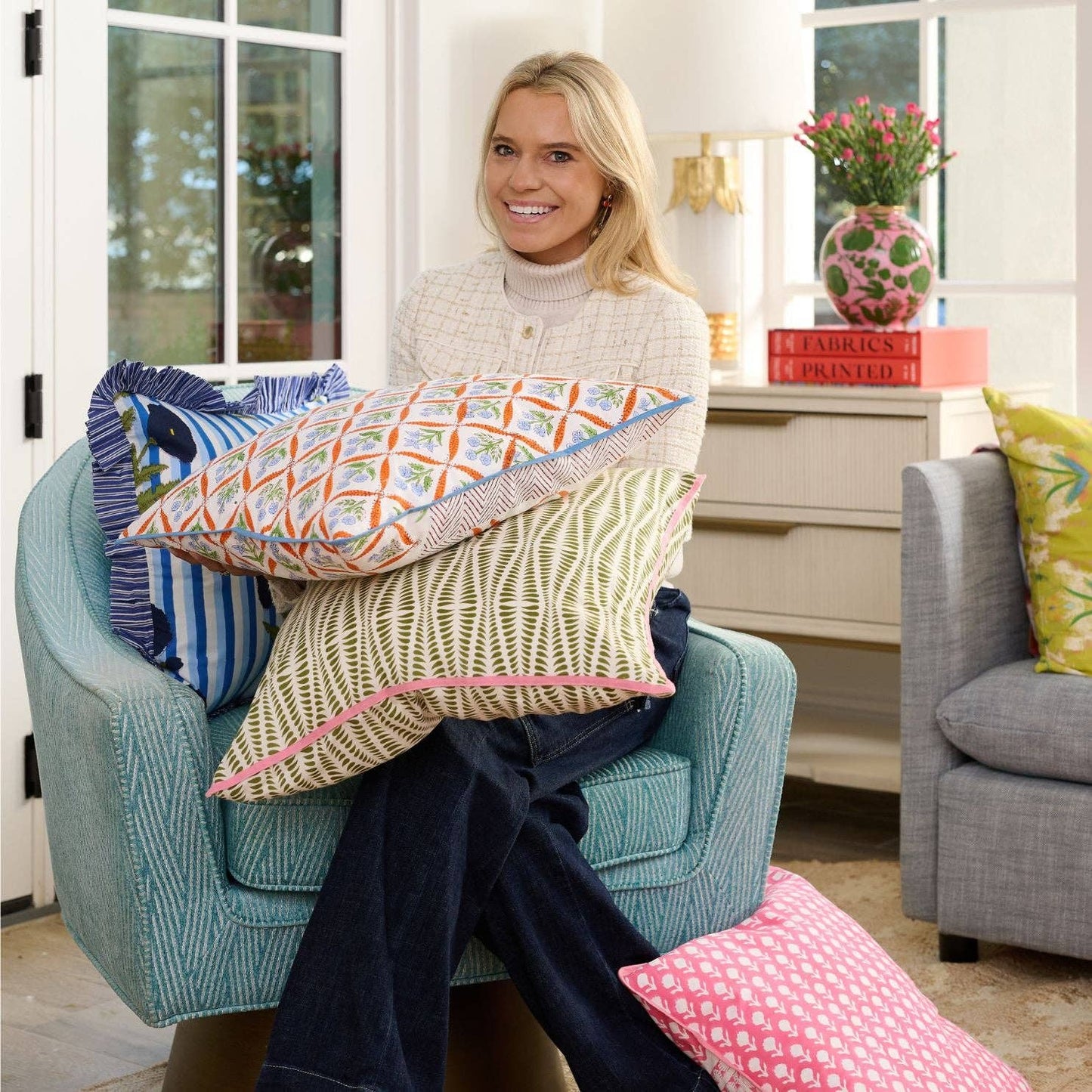 Alys in Vines Pillow