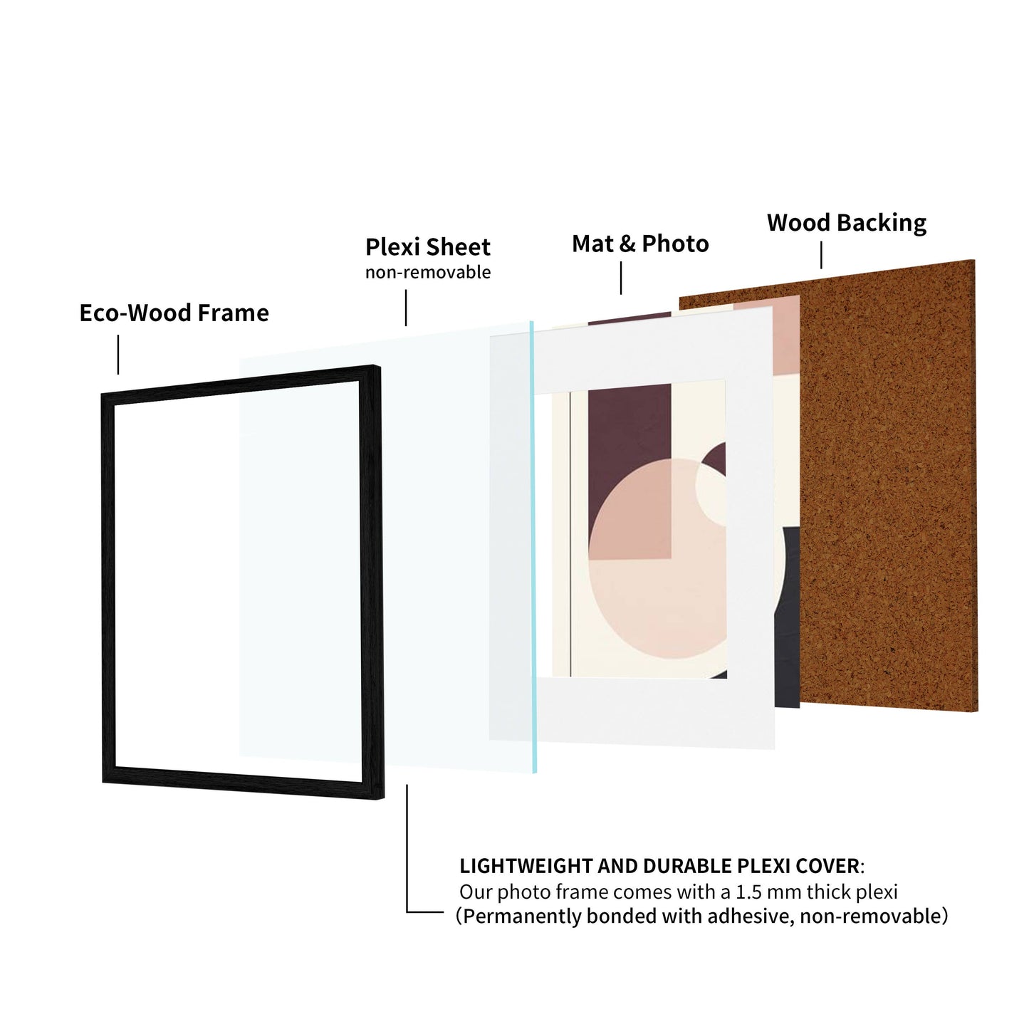 11x14 Dryades Wooden Frame