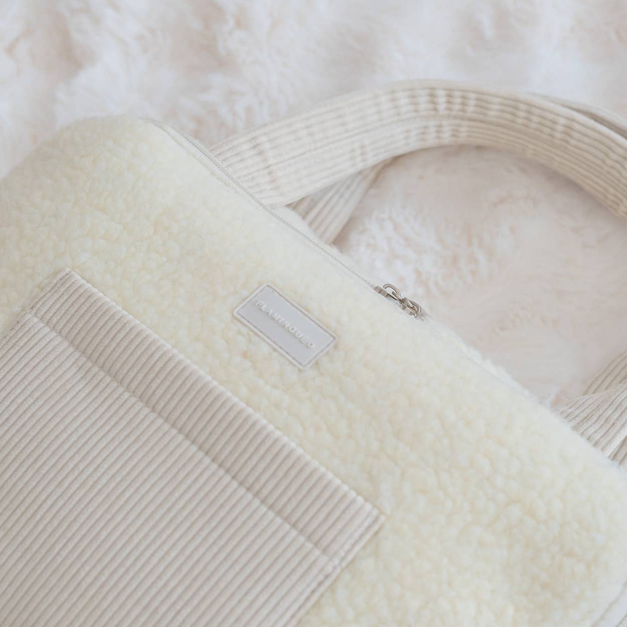 Beige Toiletry Bag