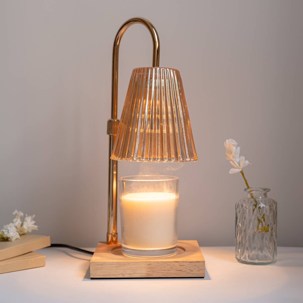 Glass Lamp Candle Warmer