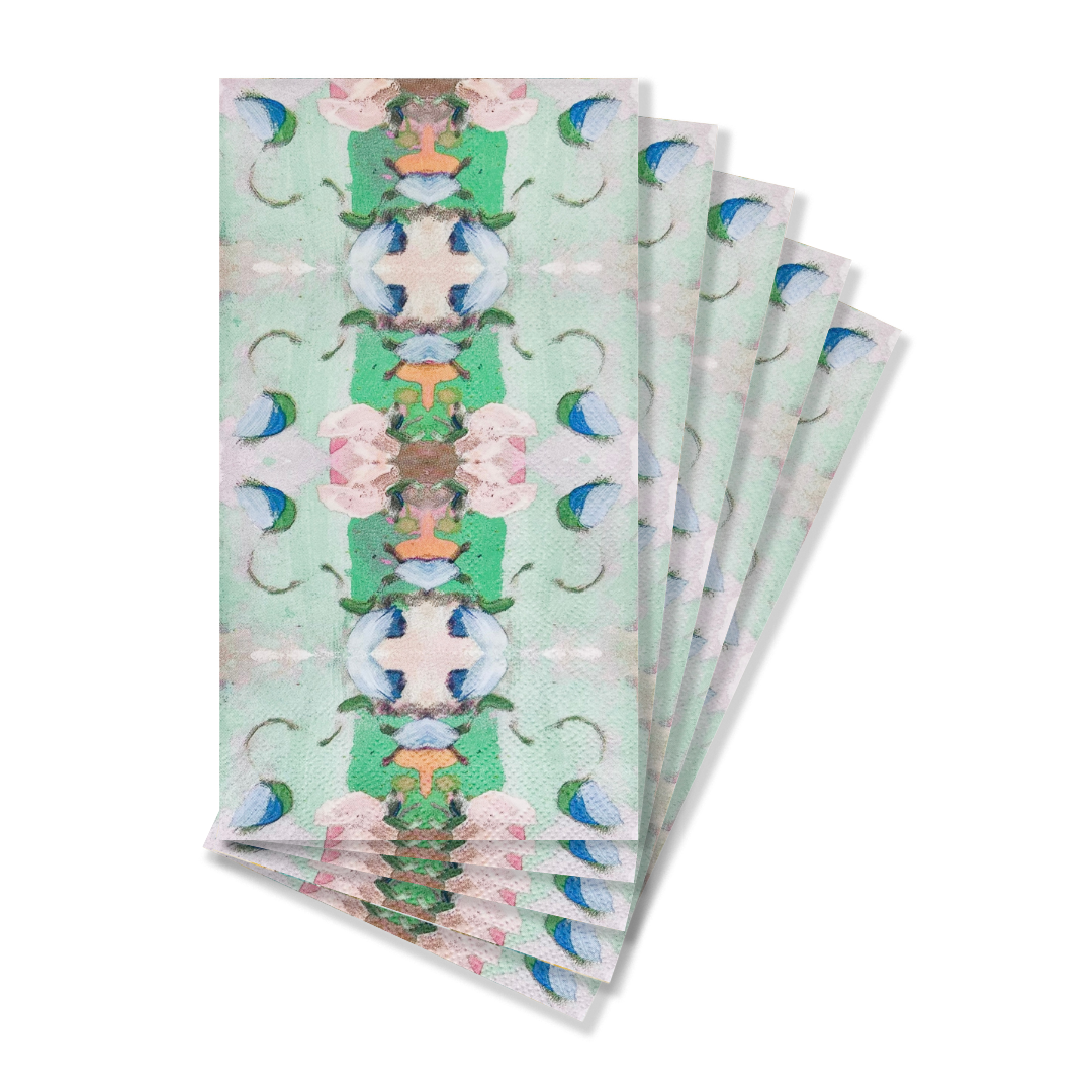 Garden Green Guest Towel Napkins