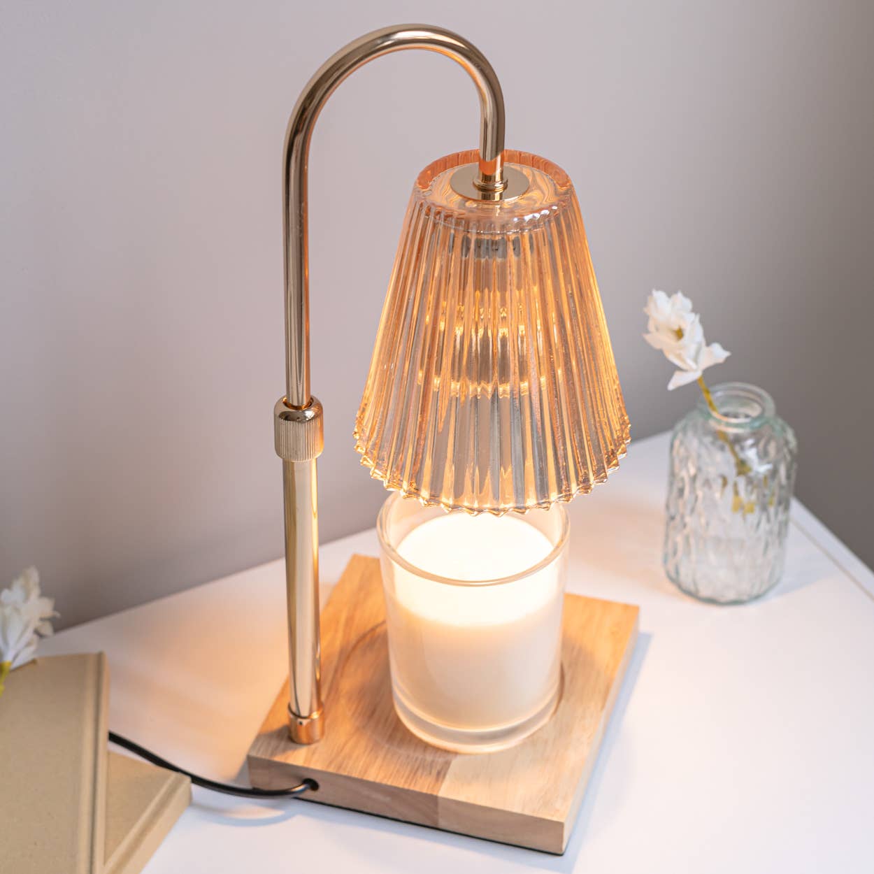Glass Lamp Candle Warmer