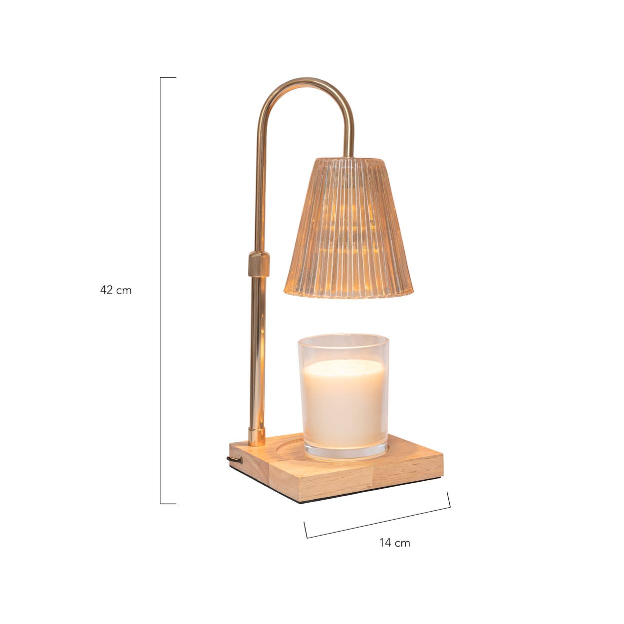 Glass Lamp Candle Warmer