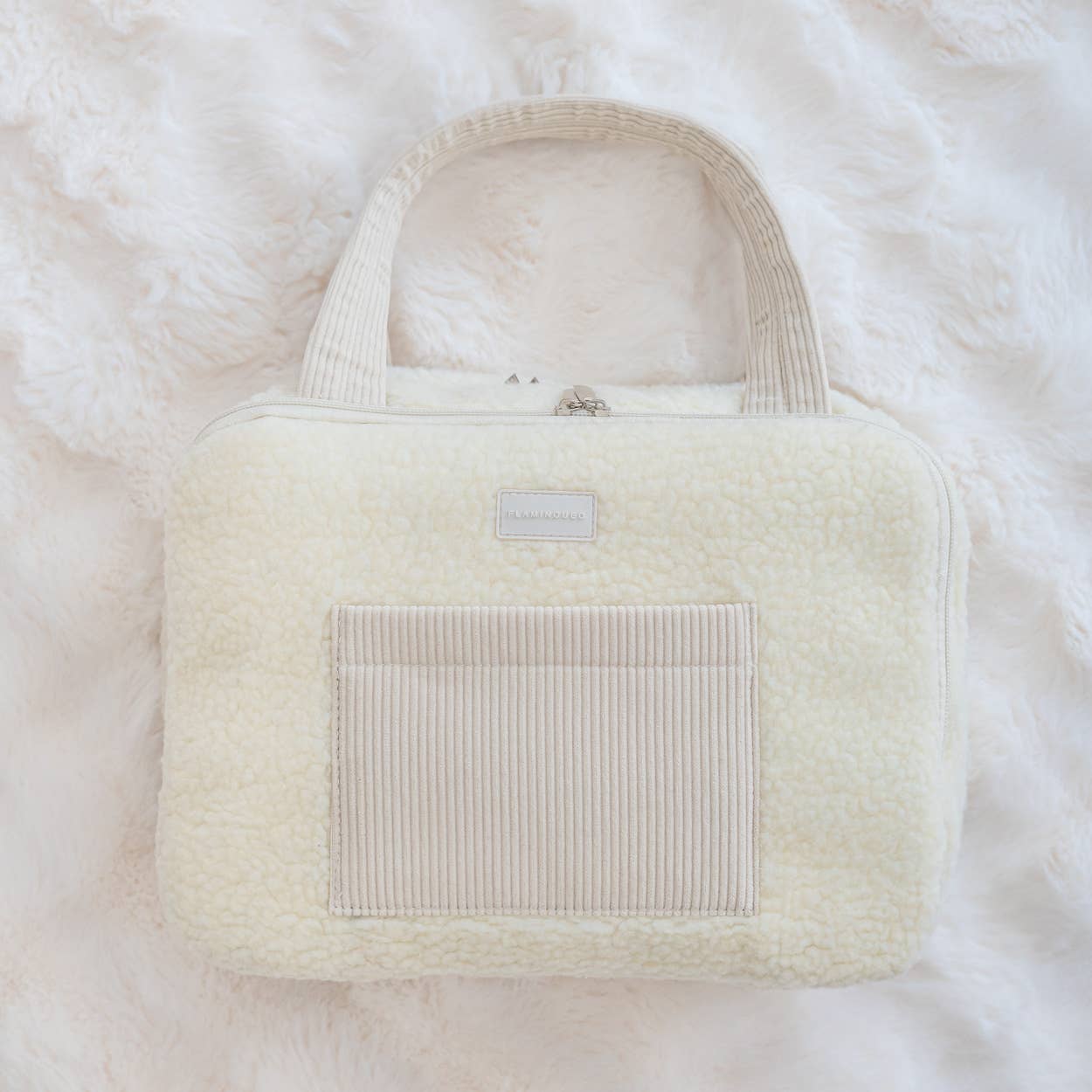 Beige Toiletry Bag