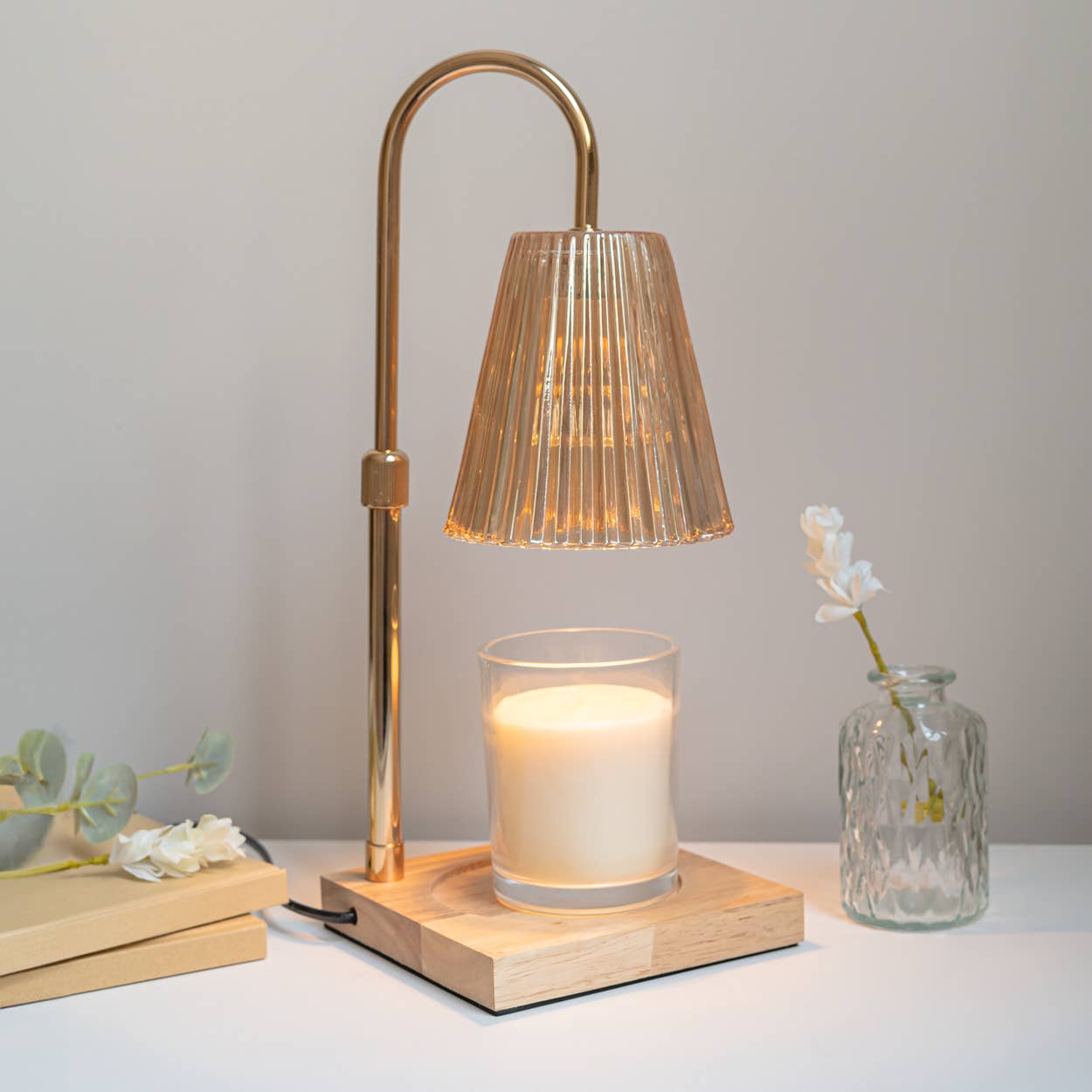 Glass Lamp Candle Warmer