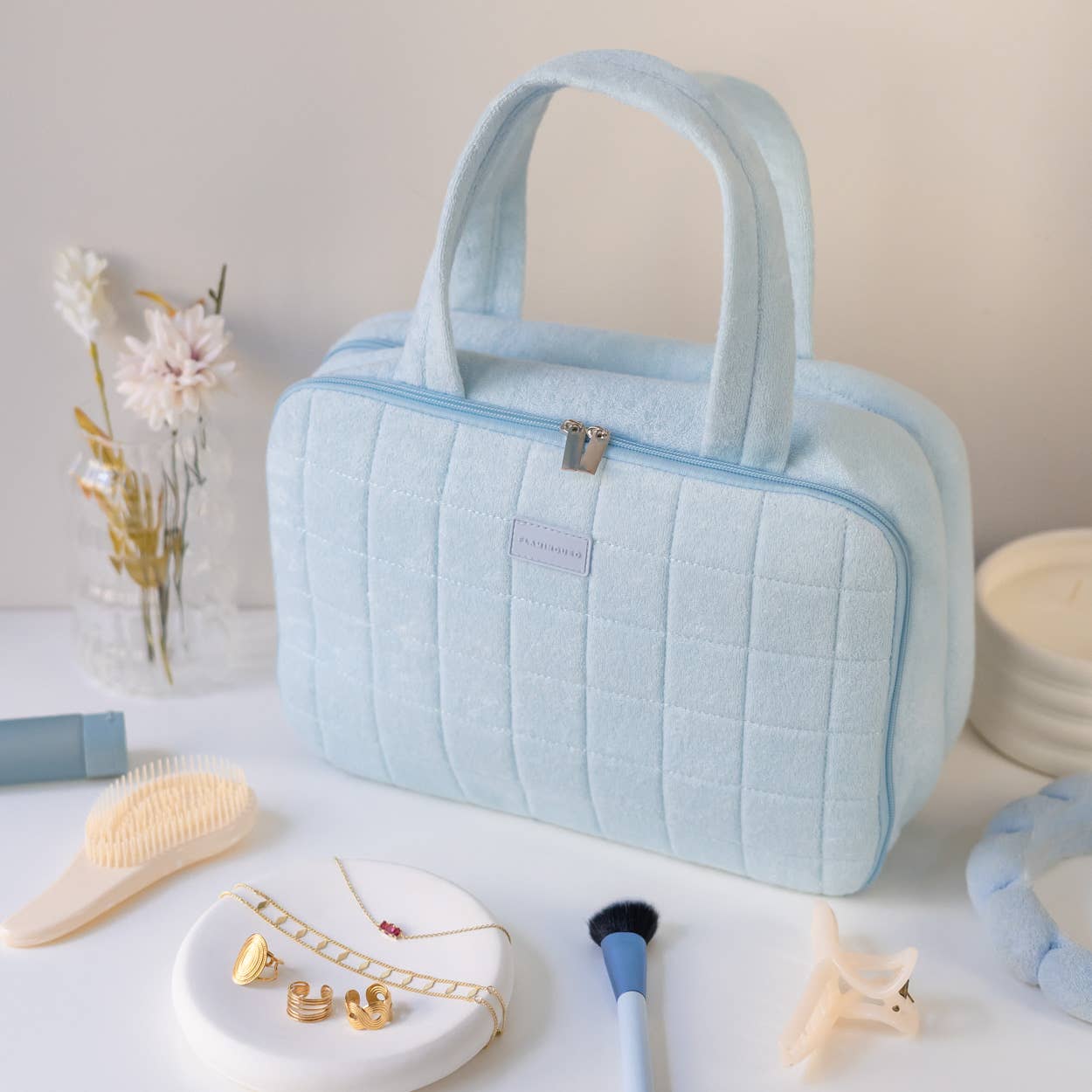 Blue Toiletry Bag