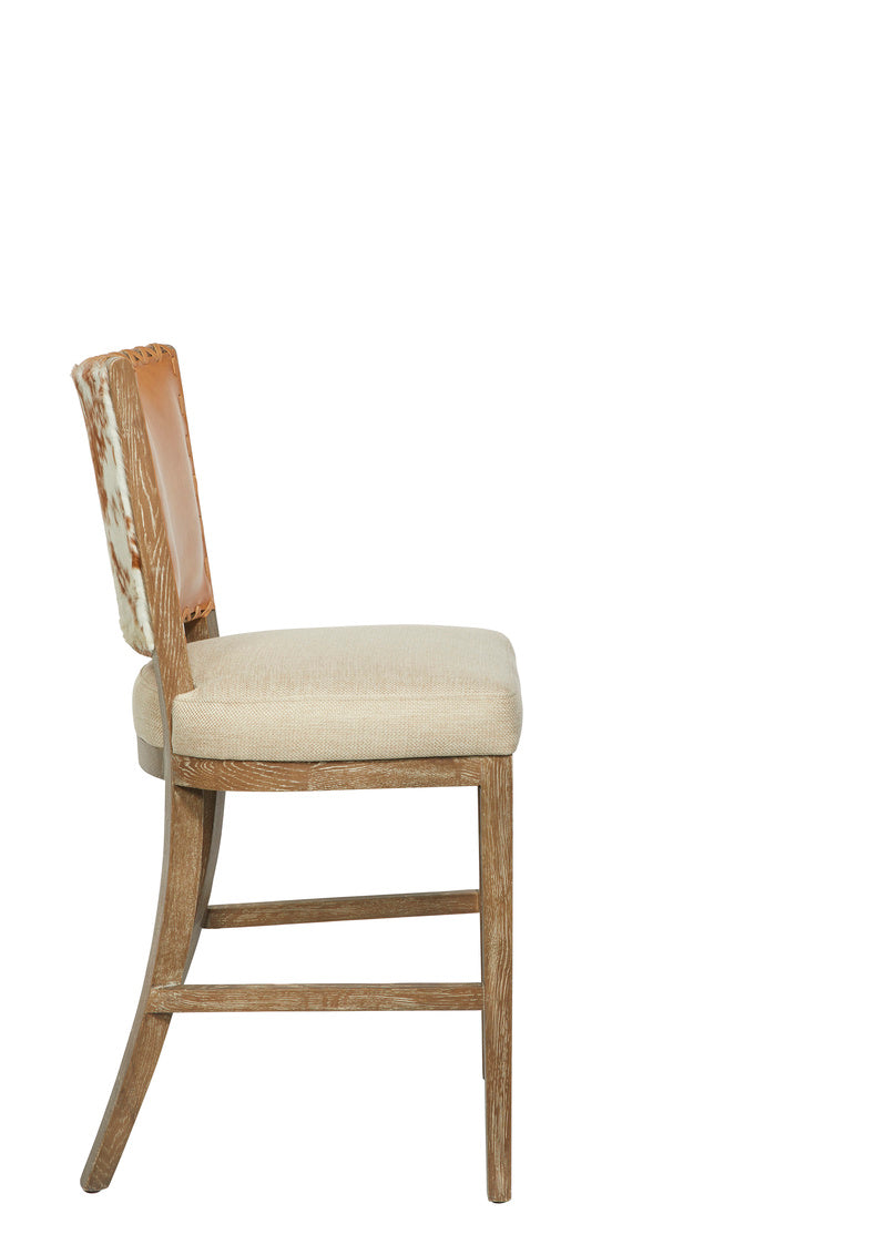 Cowhide Counter Stool