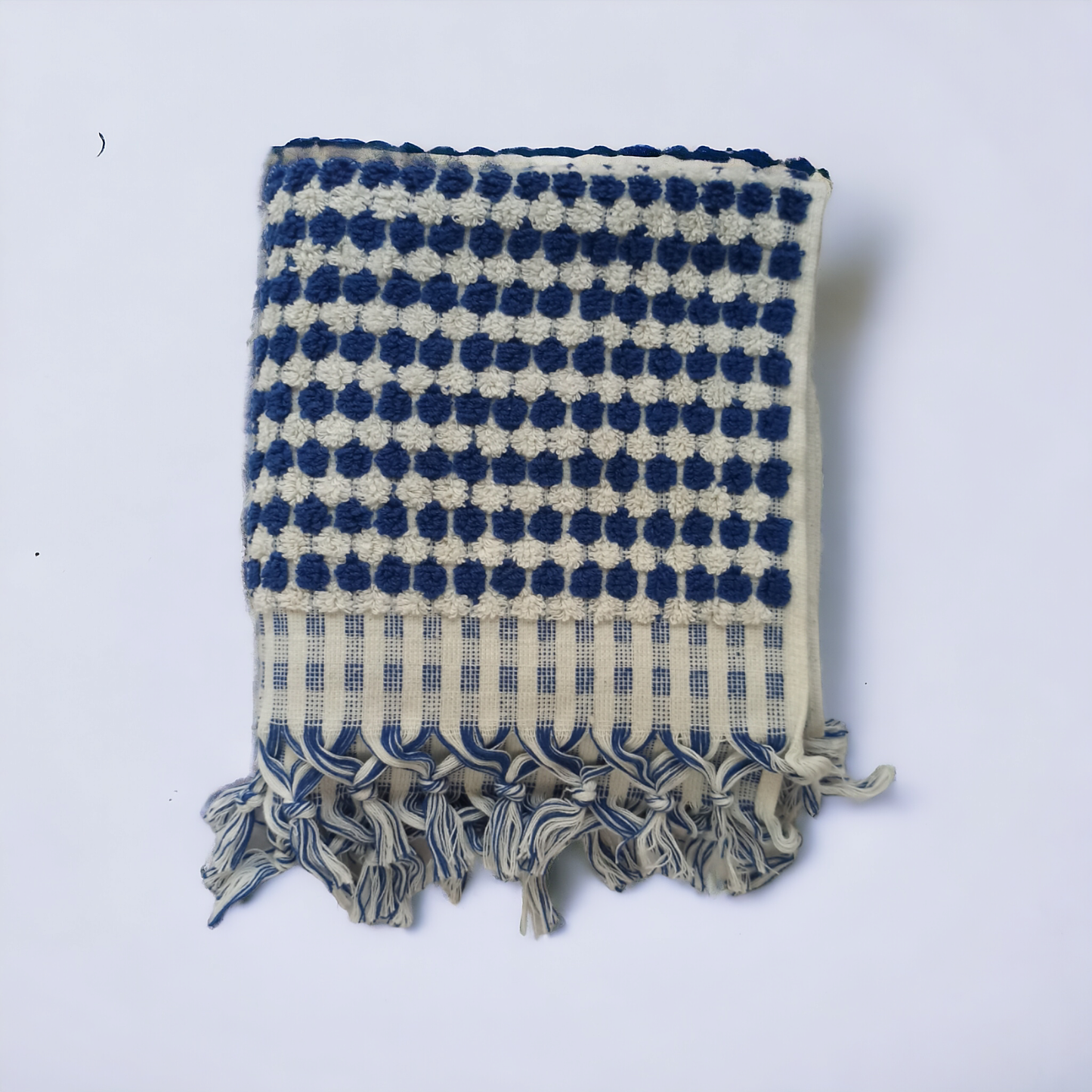 Pompom Bubble Hand Towel - Rose