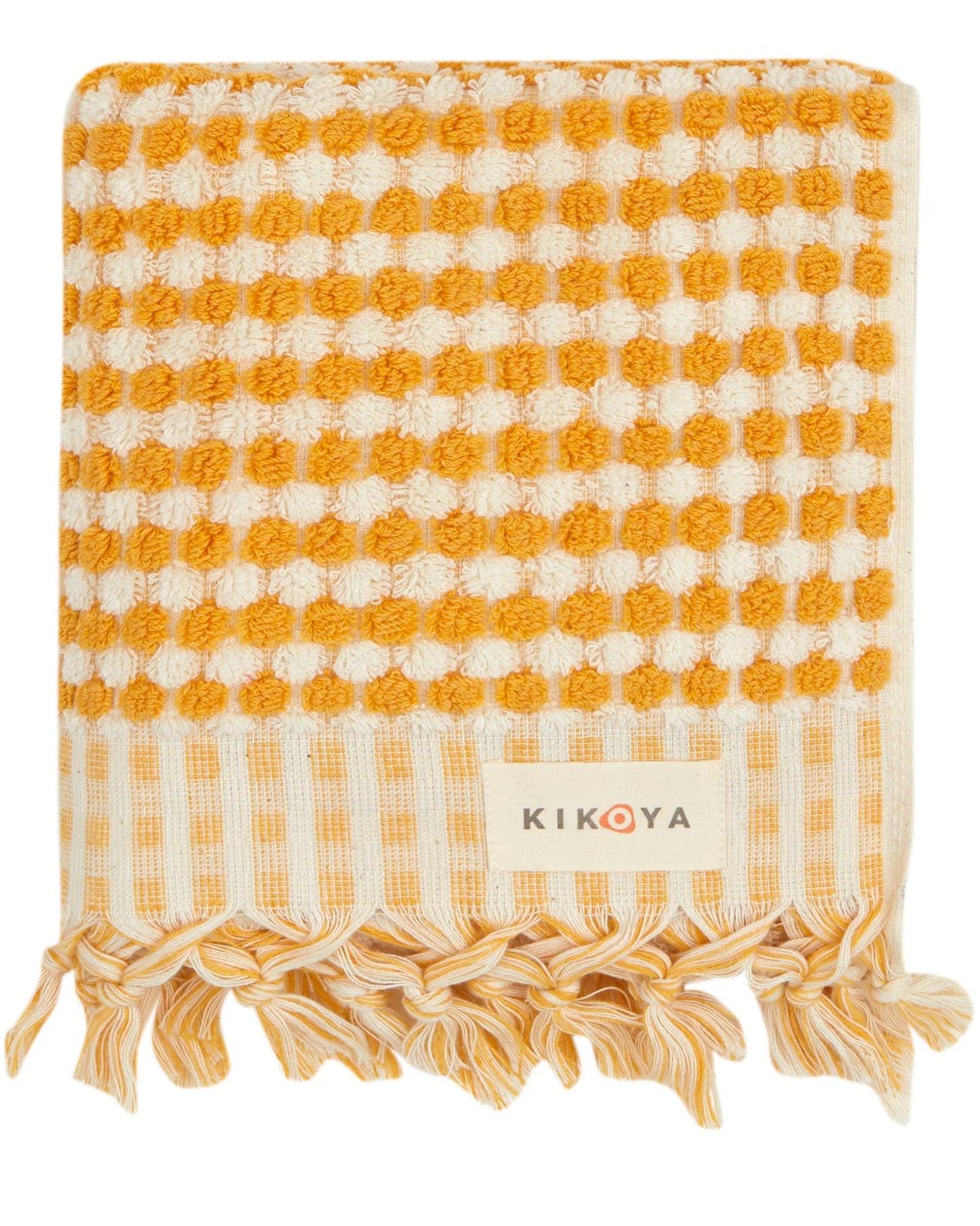 Pompom Bubble Hand Towel - Natural