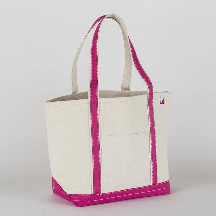 Classic Canvas Tote Bag - Pink