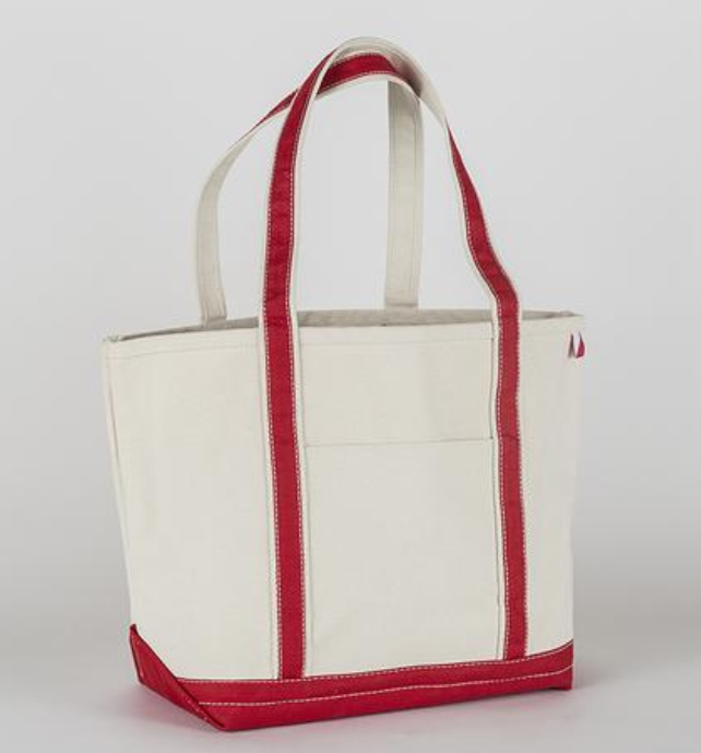 Classic Canvas Tote Bag - Pink
