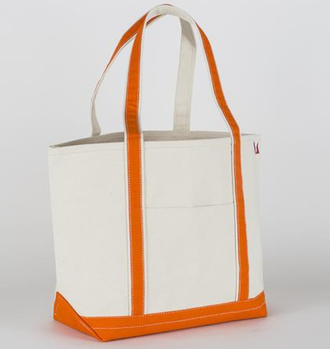 Classic Canvas Tote Bag - Pink