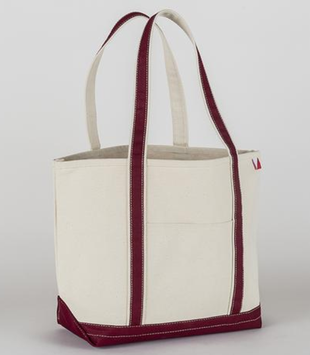 Classic Canvas Tote Bag - Pink