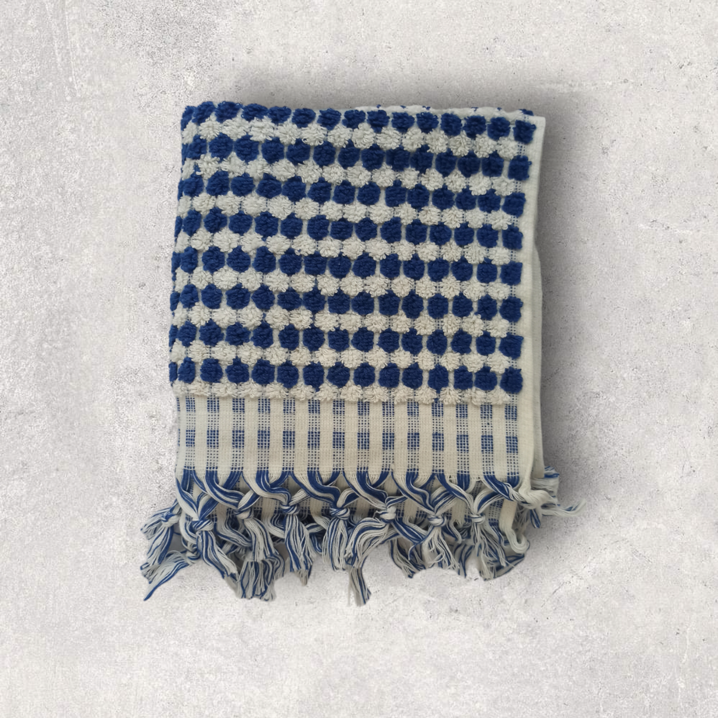 Pompom Bubble Hand Towel - Rose