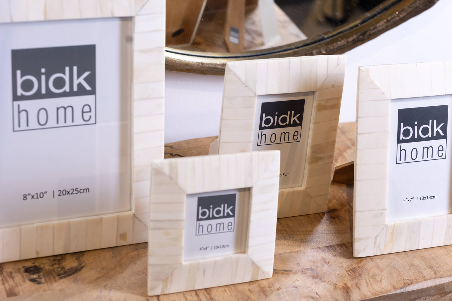 White Bone Picture Frame