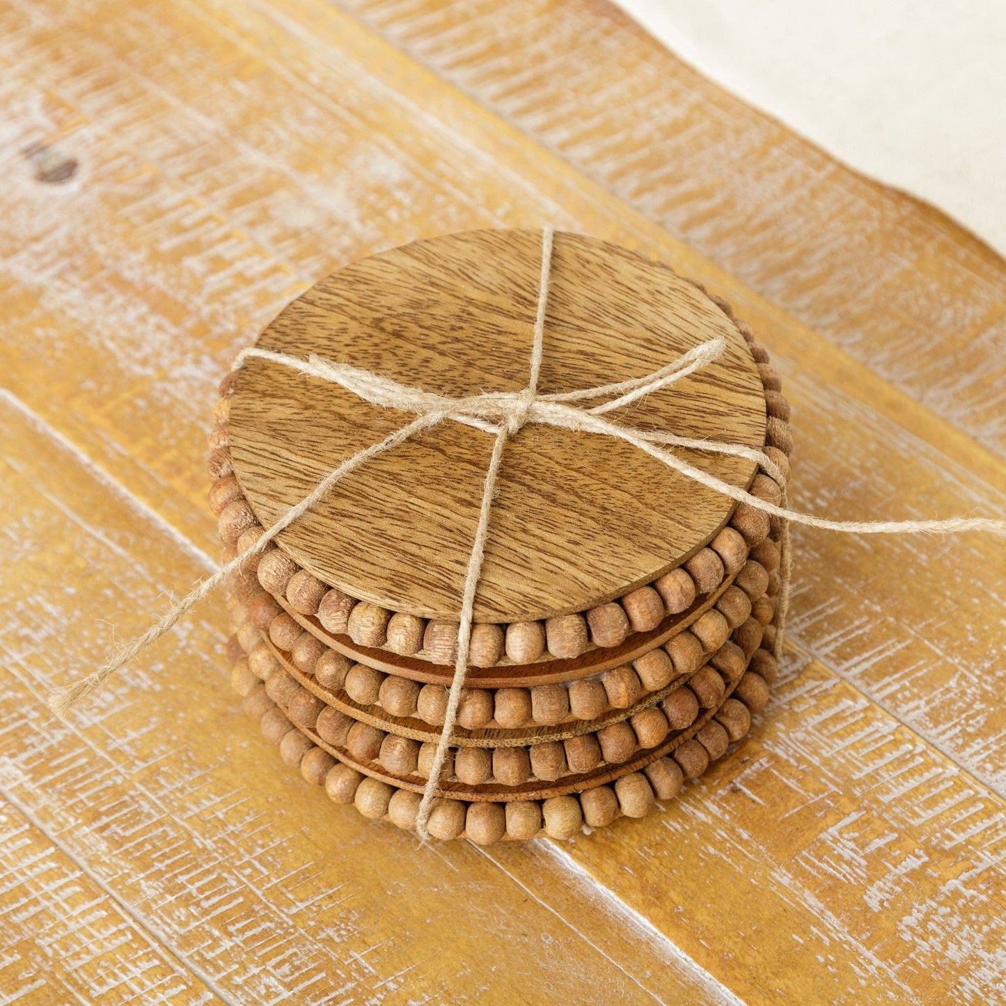 Beaded Coaster Set