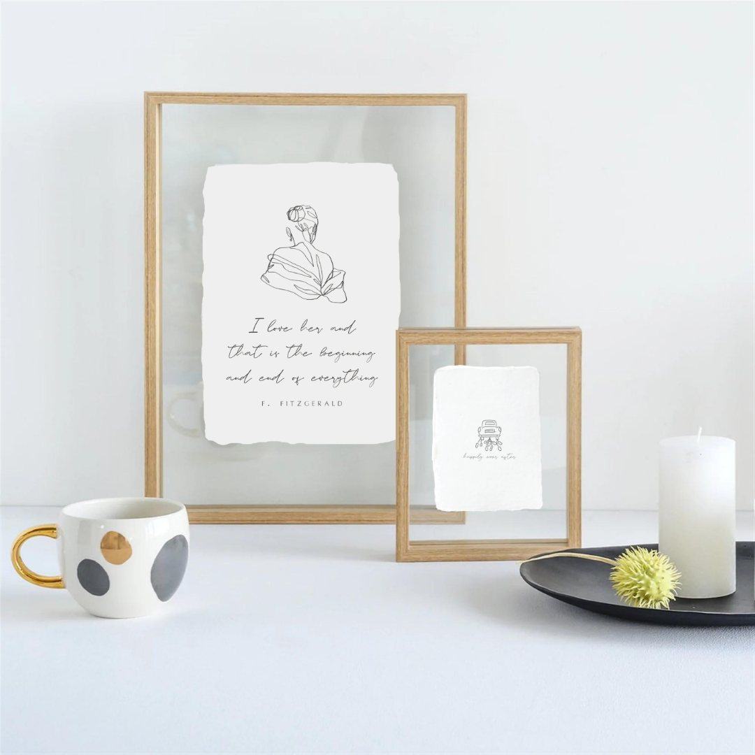 5" x 7"  Floating Frames