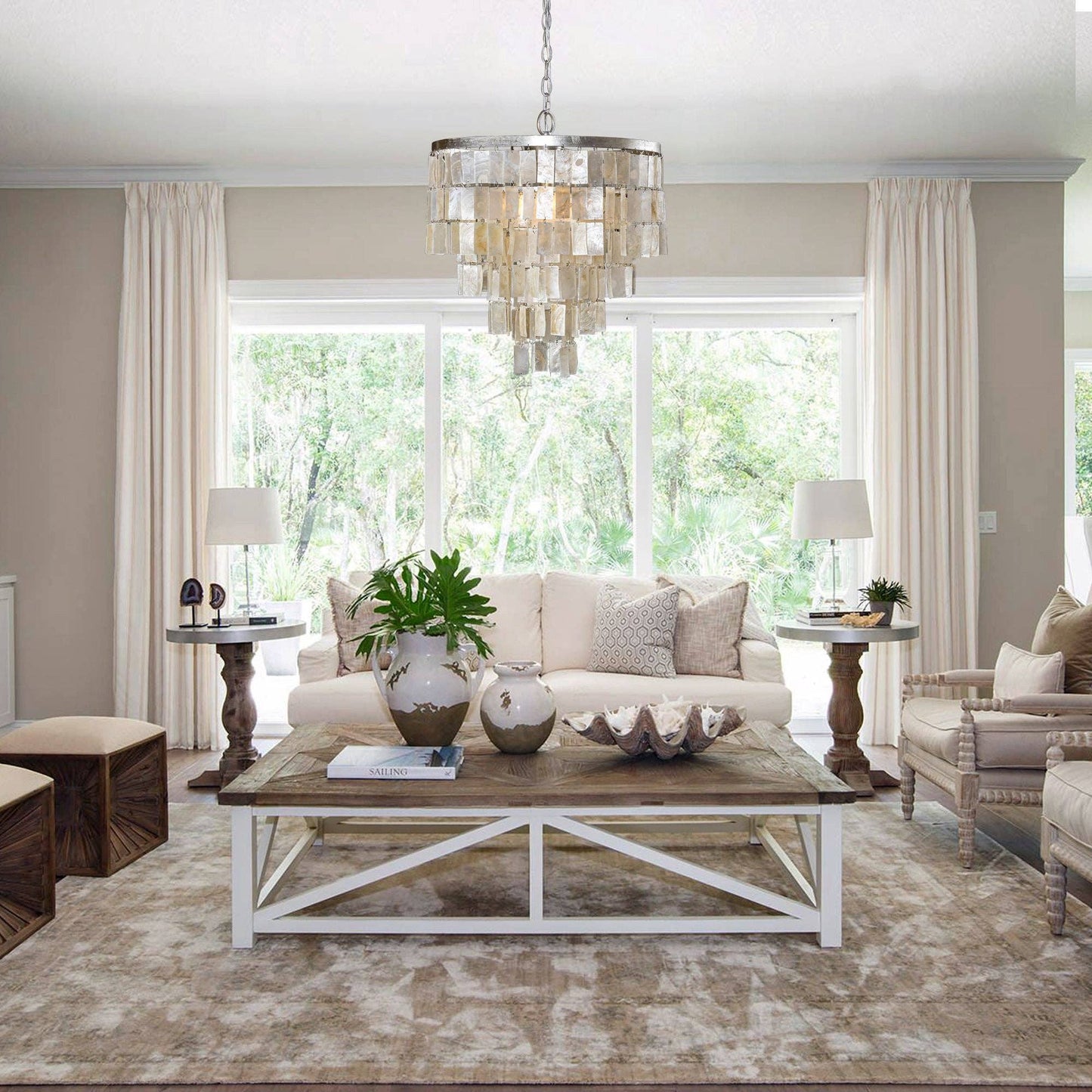 Crystal Waterfall Chandelier