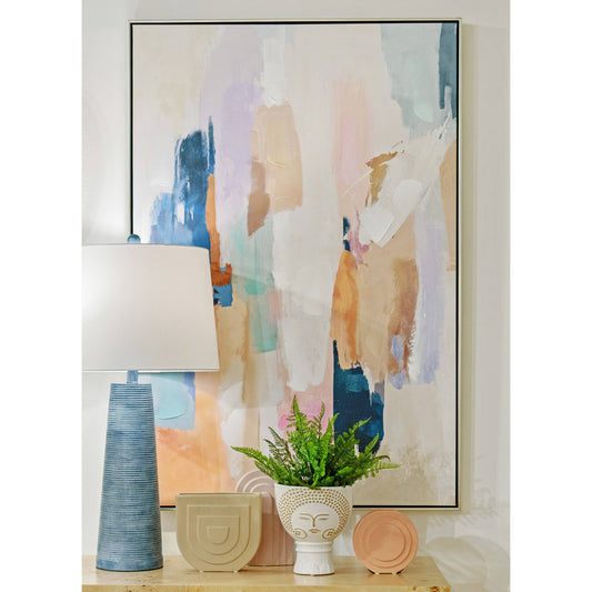 Abstract Gold Frame Canvas