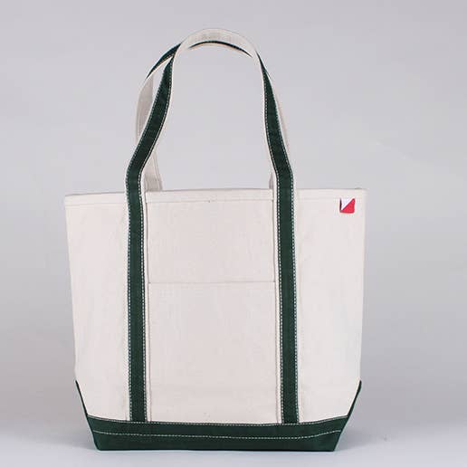 Classic Canvas Tote Bag - Hunter Green