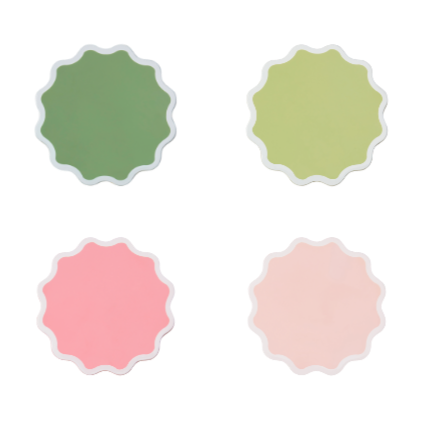 Victoria Coaster Set - Pale Pink