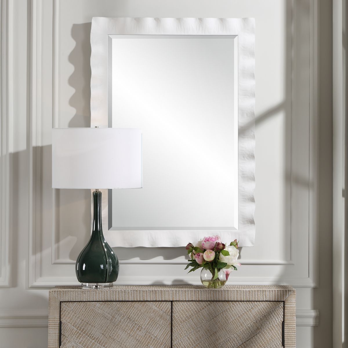 Halya Mirror - White