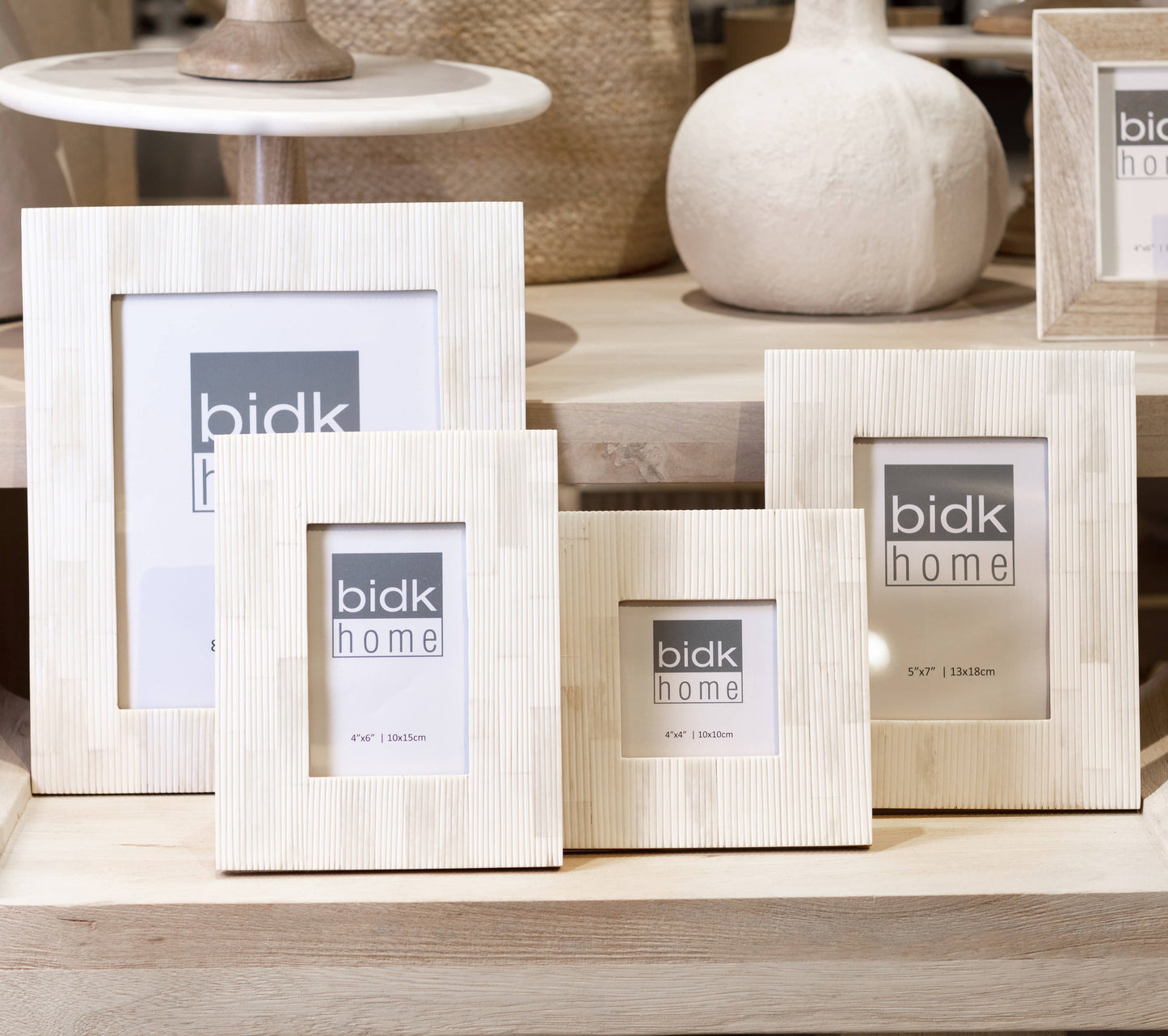 Carved Bone Picture Frame