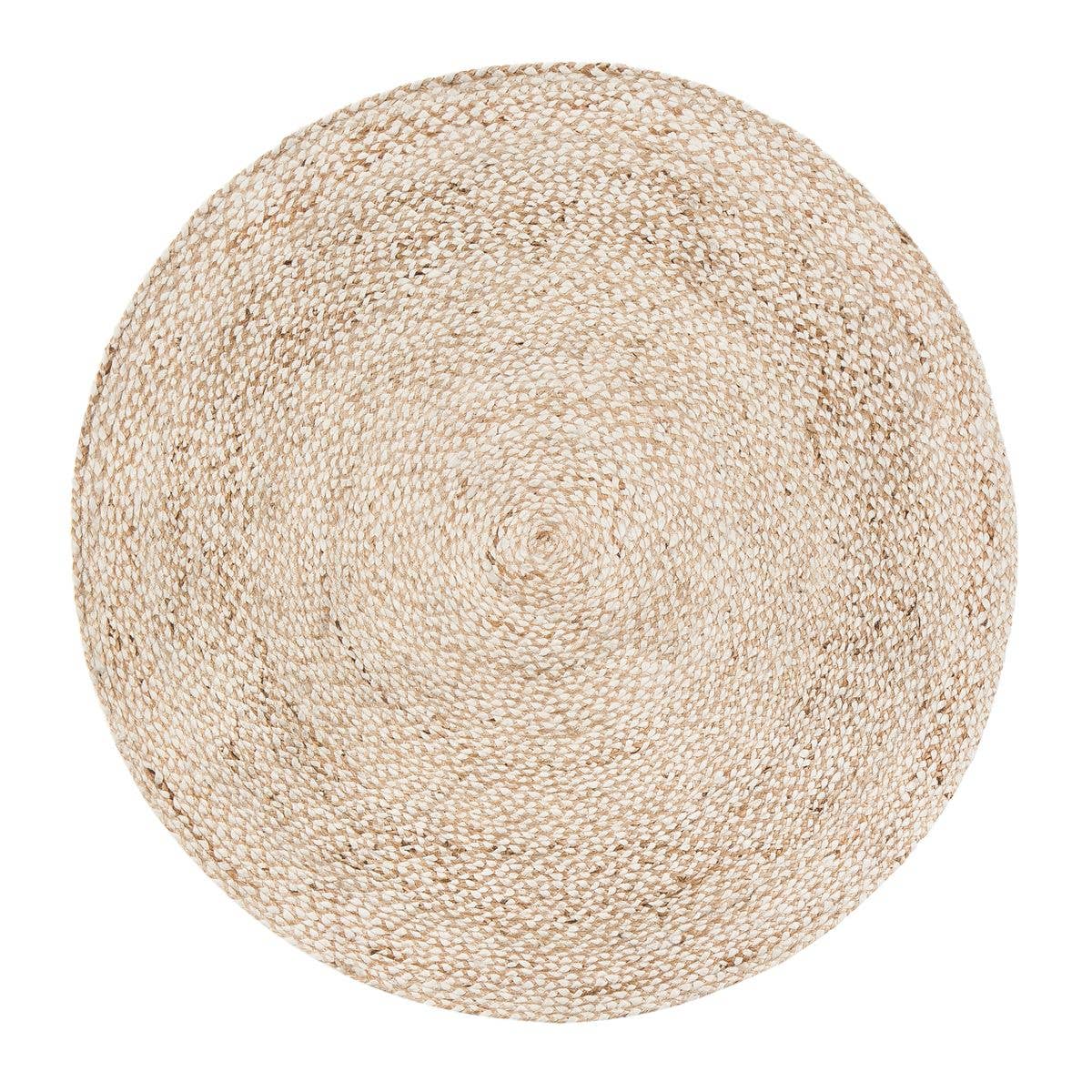 Speckled Hen Round Rug