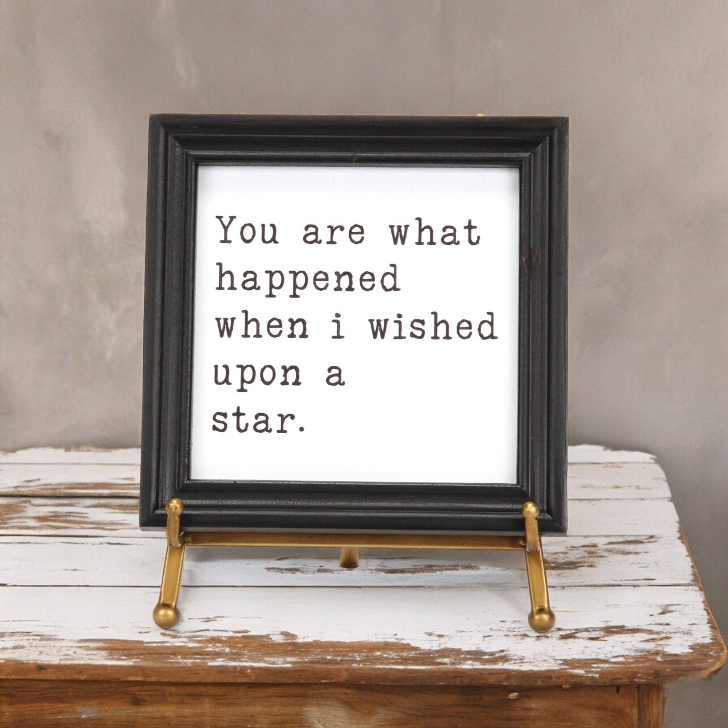 Black Mini Easel