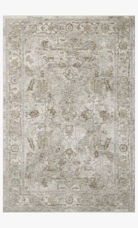 Grey Taupe Pattern Rug