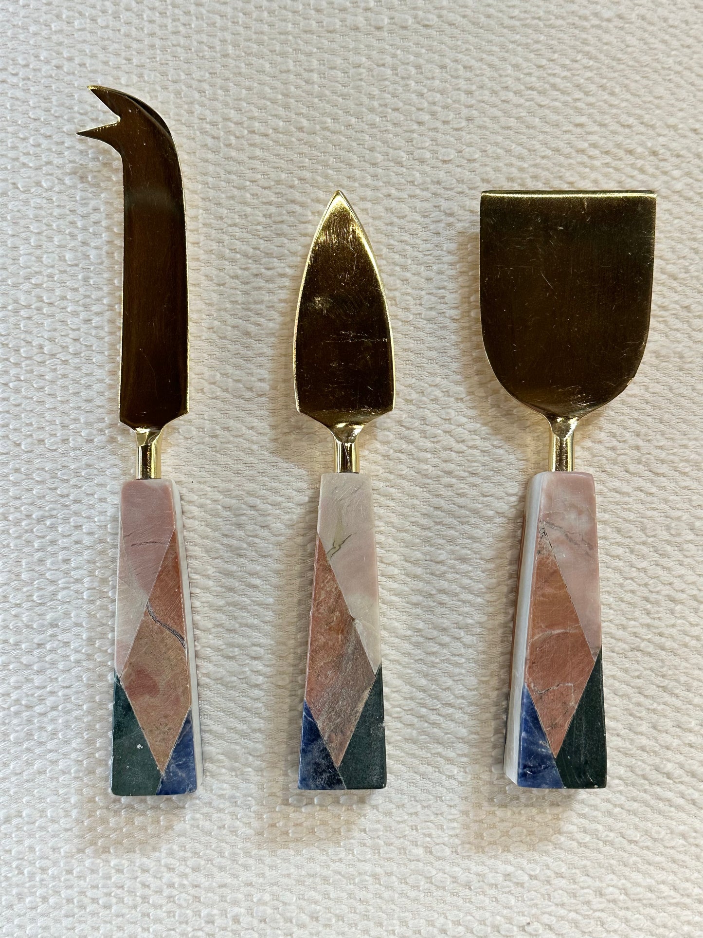 Colorful Cheese Knife Set 3pc