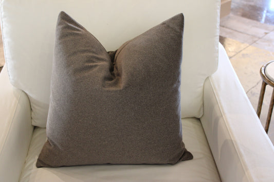 Brown/Gray Throw Pillow