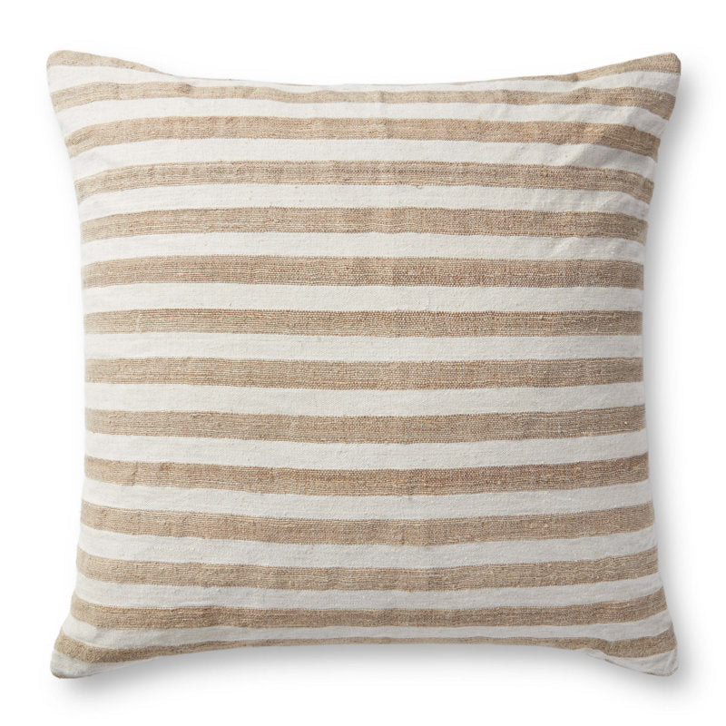 Magnolia Home Stripe Natural/Ivory Pillow