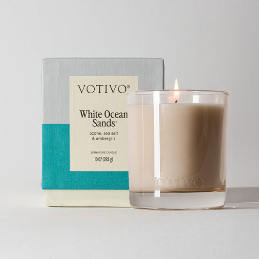 White Ocean Candle
