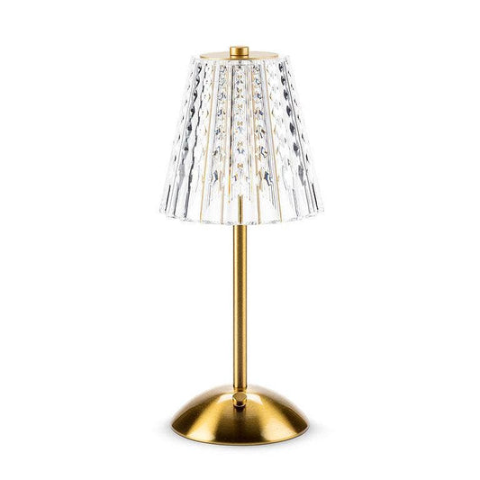 Crystal Shade LED Table Light