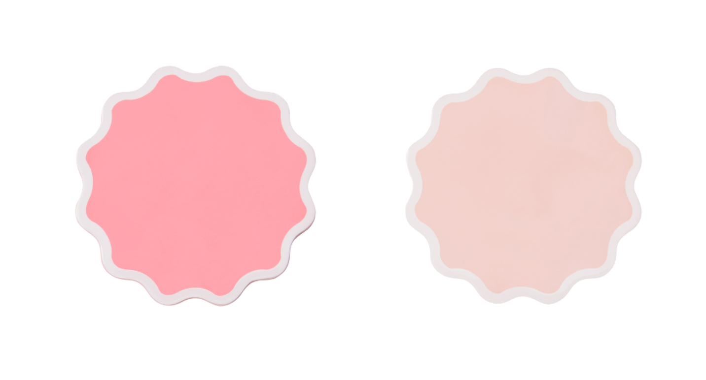 Victoria Coaster Set - Pale Pink