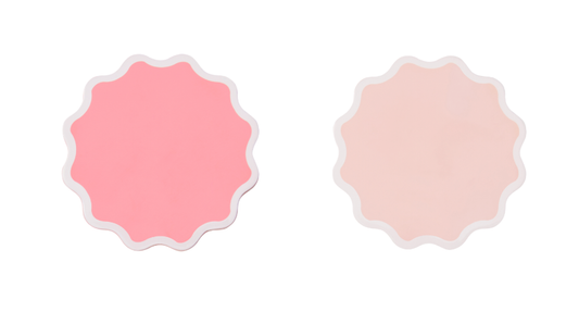 Victoria Coaster Set - Bright Pink