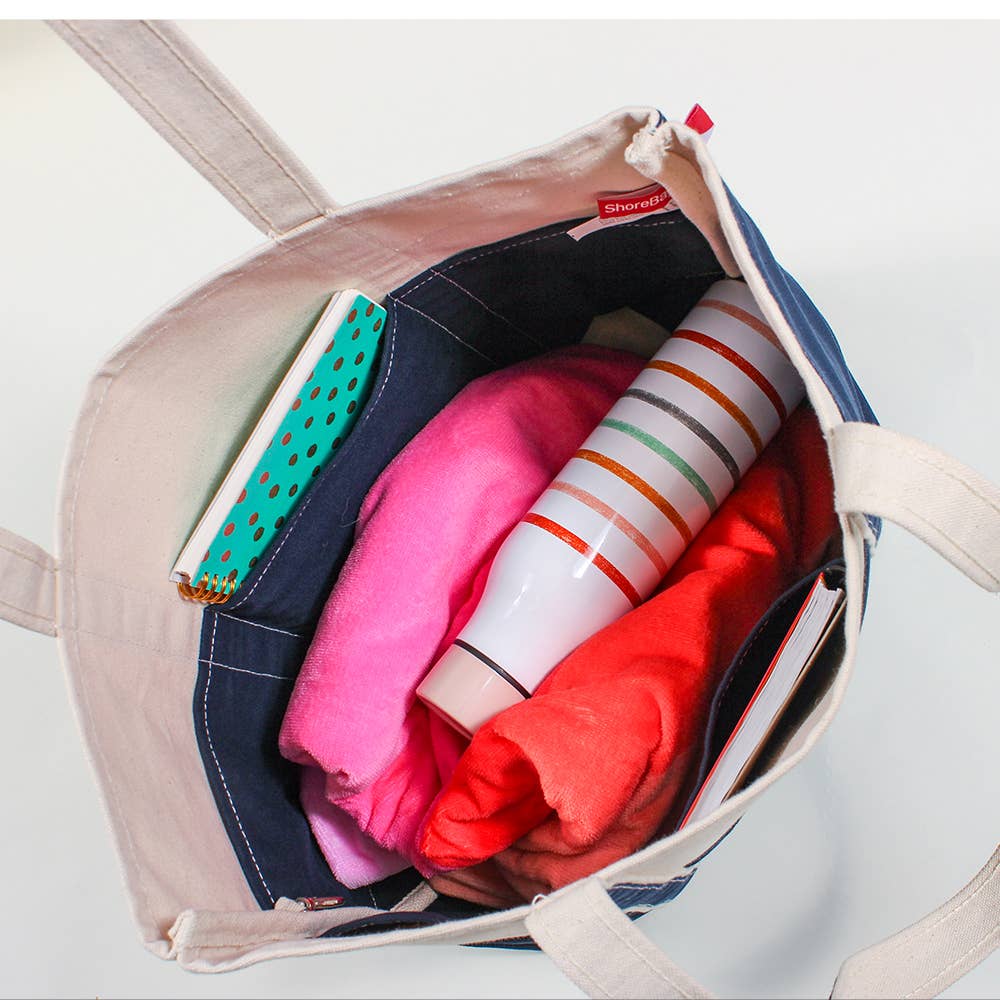 Classic Canvas Tote Bag - Pink