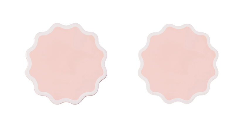 Victoria Coaster Set - Pale Pink