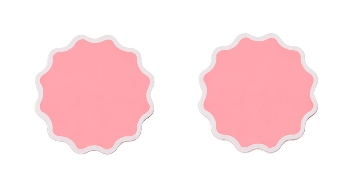 Victoria Coaster Set - Pale Pink