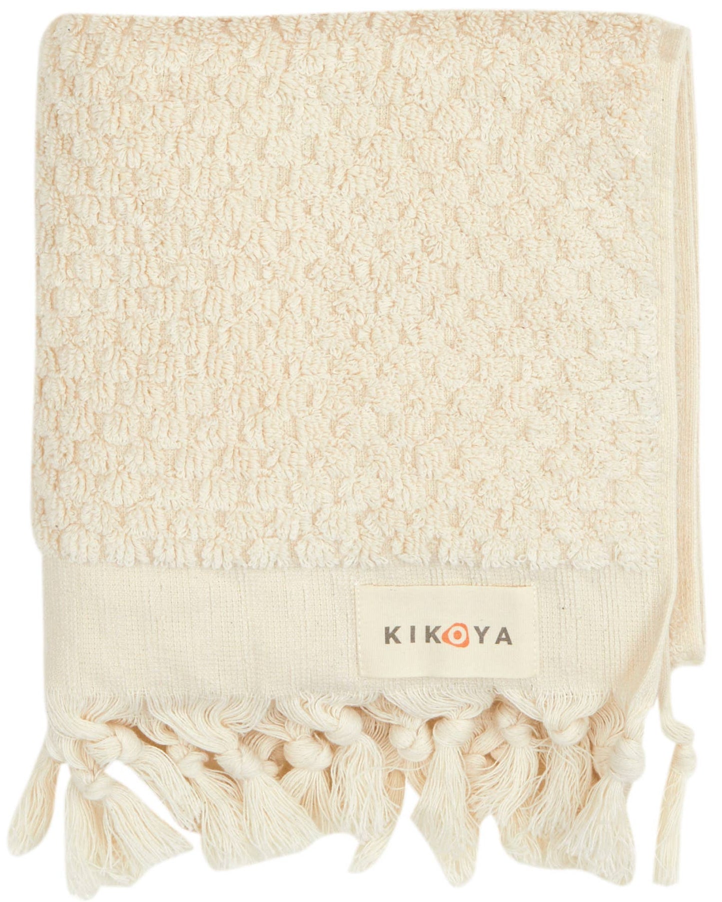 Pompom Bubble Hand Towel - Natural