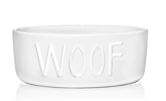 "Woof" Dog Bowl