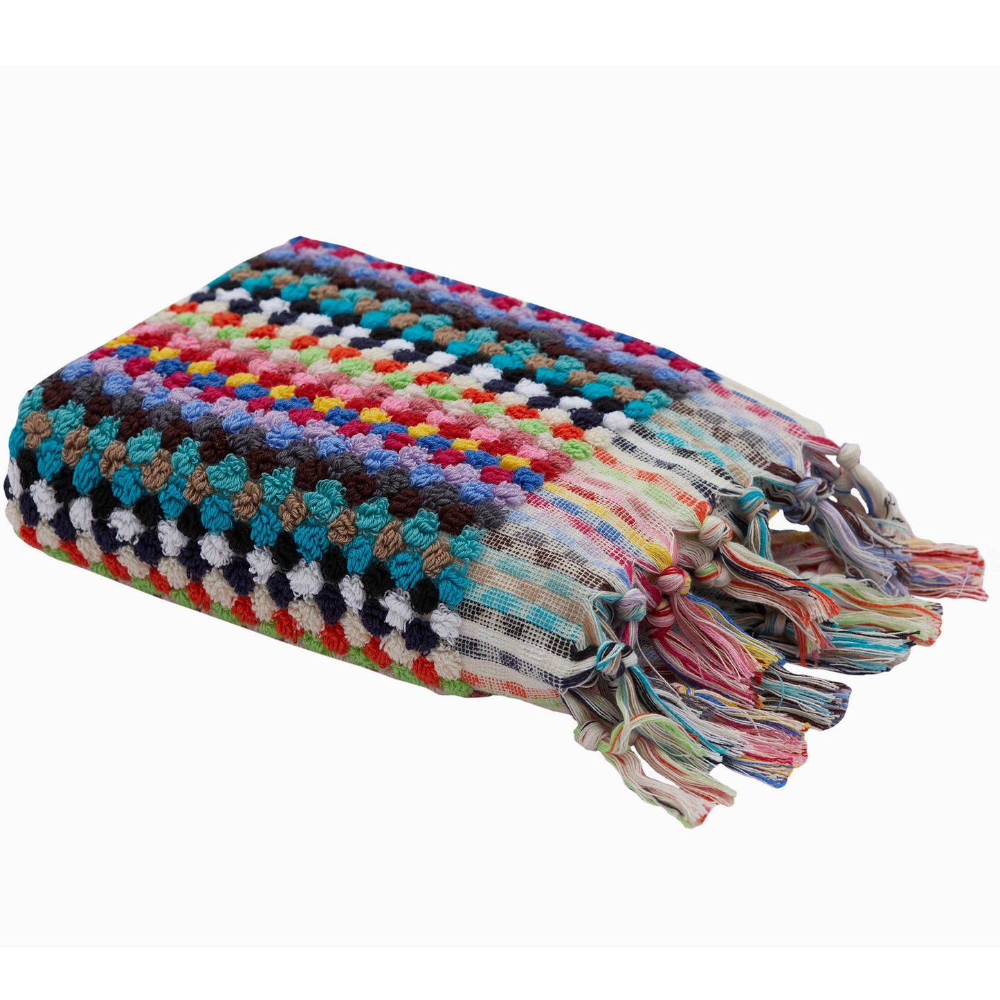 Pompom Bubble Hand Towel - Rose