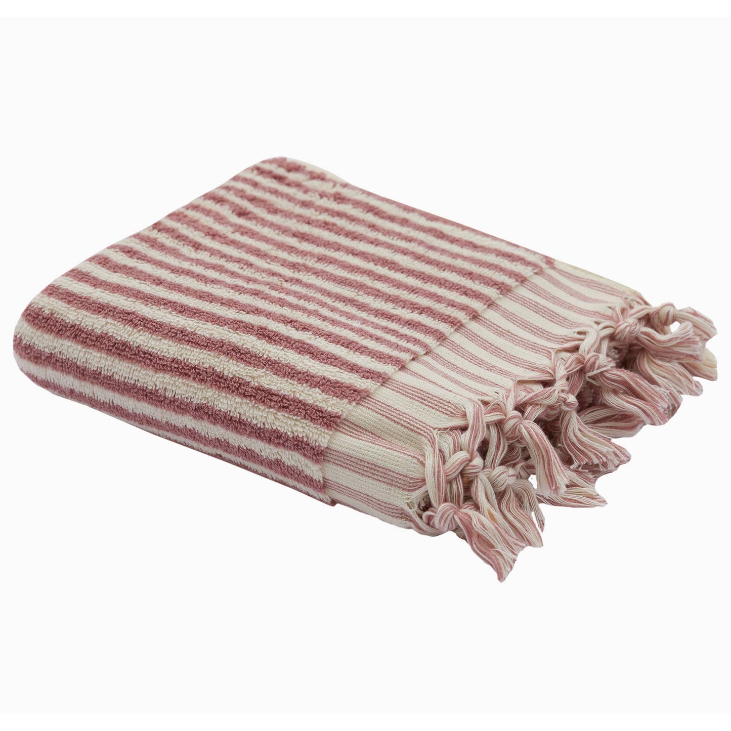 Pompom Bubble Hand Towel - Rose