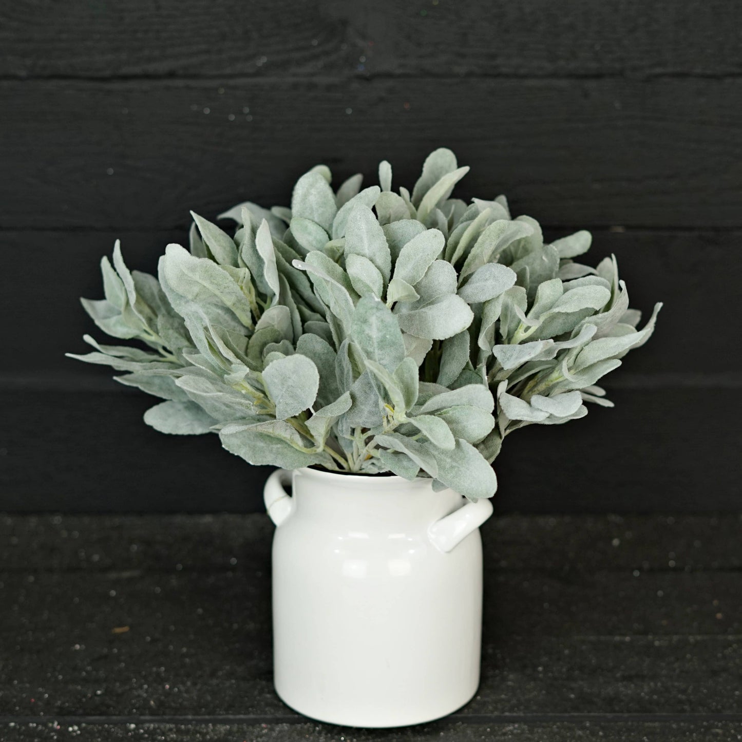Flocked Lamb Ear Leaves