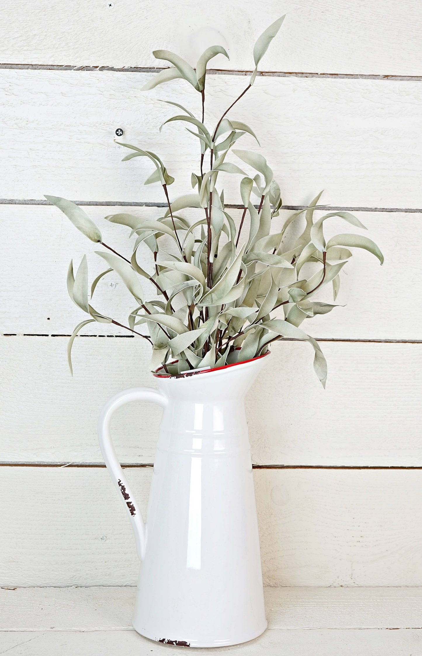 Flocked Leaves Stem