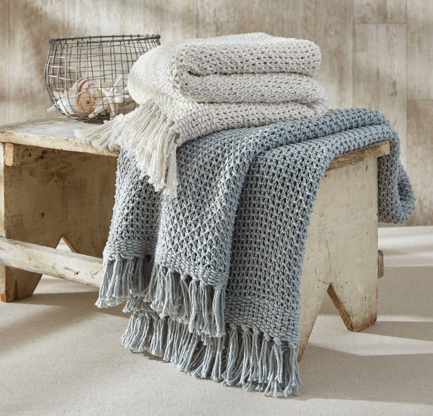 Mist Knit Throw