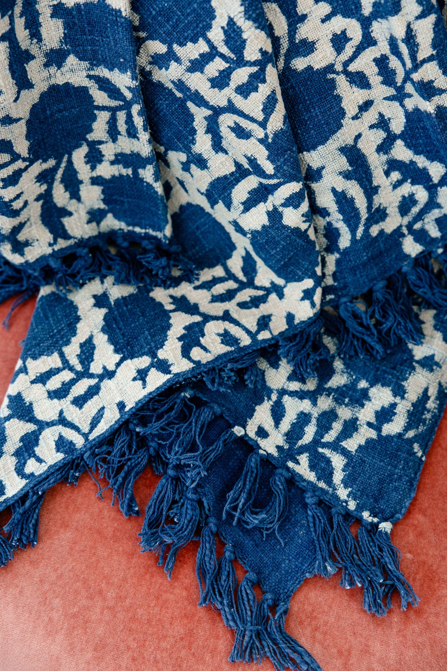 Indigo Fields Throw