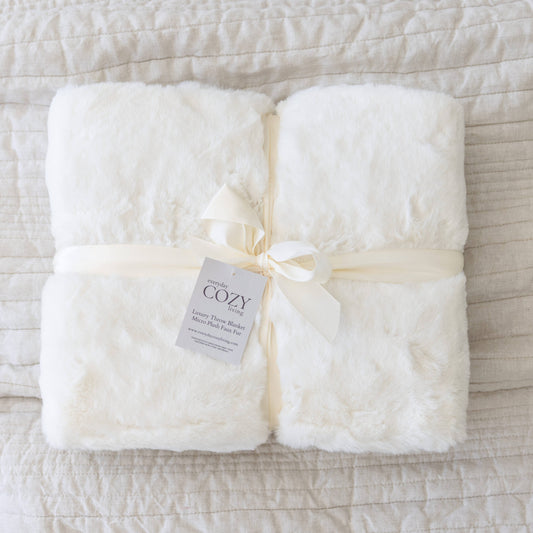 Luxury Fur Throw